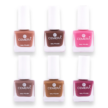 Nail Paints | Aura (Pack Of 6)