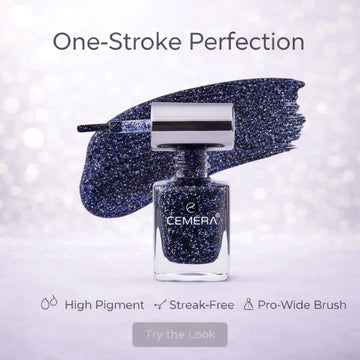Nail Polish | Bluish Glitter