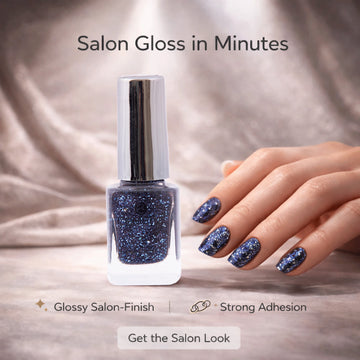 Nail Polish | Bluish Glitter
