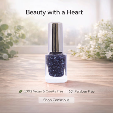 Nail Polish | Bluish Glitter