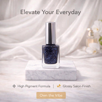 Nail Polish | Bluish Glitter