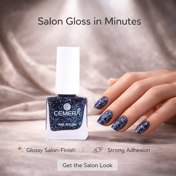 Nail Paints | Bluish Glitter
