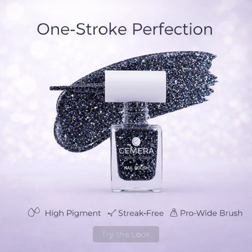 Nail Polish | Bluish Glitter