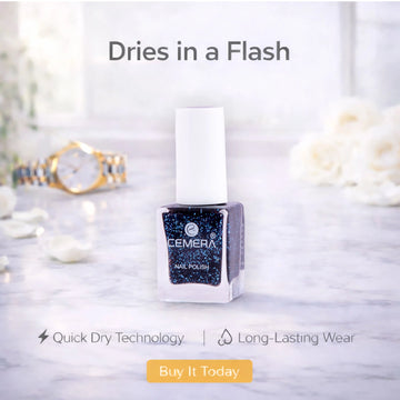 Nail Polish | Bluish Glitter