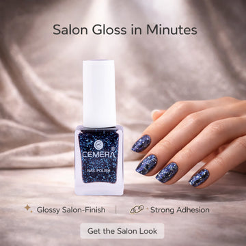 Nail Polish | Bluish Glitter