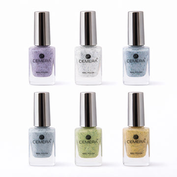 Nail polish combo pack of 6 shades