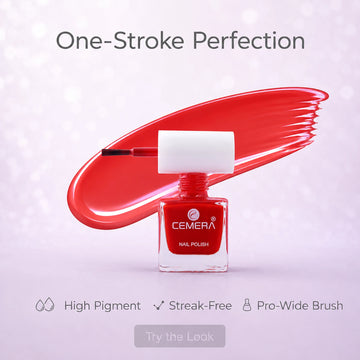 Nail Paints | Crimson Red