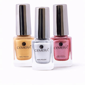 Nail polish combo set of 3 shades