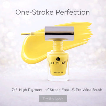 Nail Polish | Floral Yellow