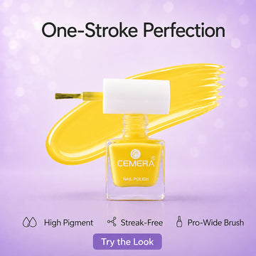 Nail Paints | Floral Yellow