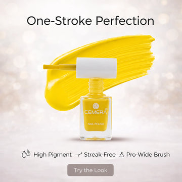 Nail Paints | Floral Yellow