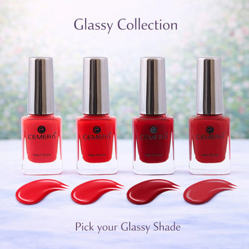 Nail Polish | Glassy (Pack Of 4)