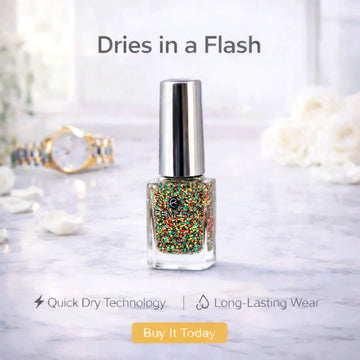 Nail Polish | Glitter Rainbow