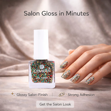 Nail Paints | Glitter Rainbow