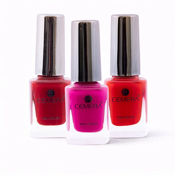 Nail polish combo set of 3 shades