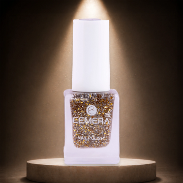 Nail Polish | Golden Glitter