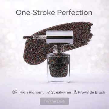 Nail Polish | Greenish Glitter