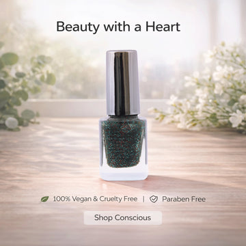 Nail Polish | Greenish Glitter