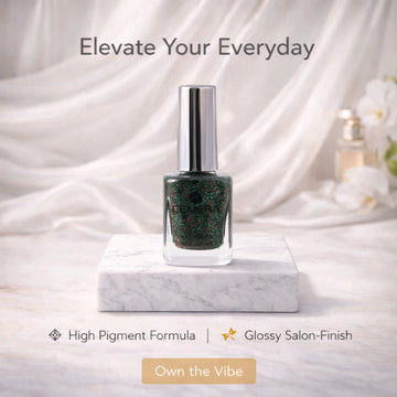 Nail Polish | Greenish Glitter