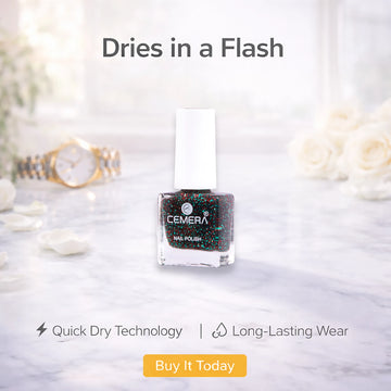 Nail Paints | Greenish Glitter