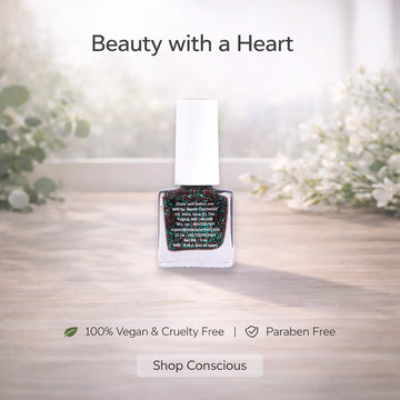 Nail Paints | Greenish Glitter