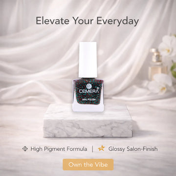 Nail Paints | Greenish Glitter