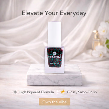 Nail Polish | Greenish Glitter