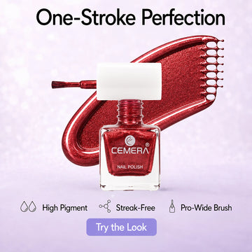 Nail Paints | Metal Red