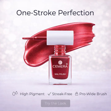 Nail Polish | Metal Red
