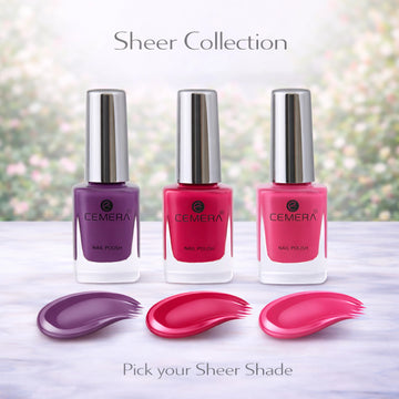 Nail Polish | Sheer (Pack Of 3)