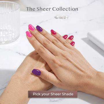 Nail Polish | Sheer (Pack Of 3)