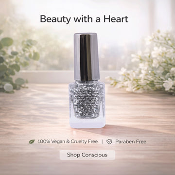 Nail Polish | Silver Glitter