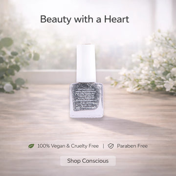 Nail Paints | Silver Glitter