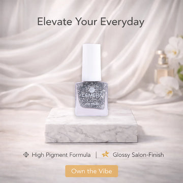 Nail Paints | Silver Glitter