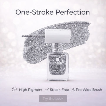 Nail Polish | Silver Glitter