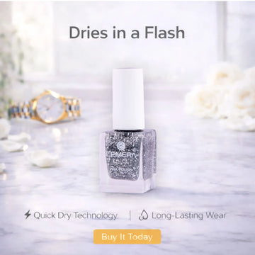 Nail Polish | Silver Glitter