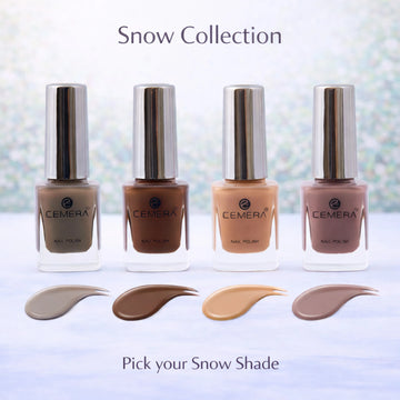 Nail Polish | Snow (Pack Of 4)