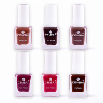 Nail Polish | Warm (Pack Of 6)