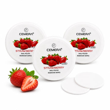 Nail Paint Remover Wipes | Berry Luxe (Pack Of 3)