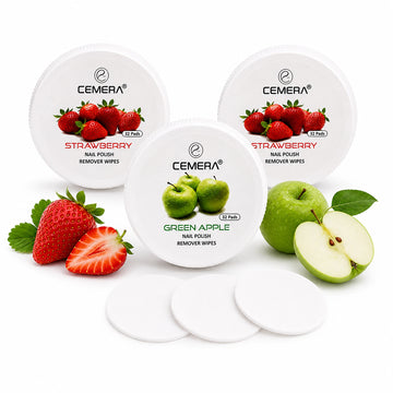 Nail Paint Remover Wipes | Berry Splash (Pack Of 3)