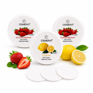 Nail Paint Remover Wipes | Berry Twist (Pack Of 3)