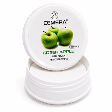 Nail Paint Remover Wipes | Green Apple