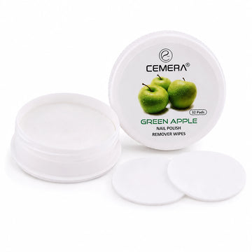 Nail Paint Remover Wipes | Green Apple